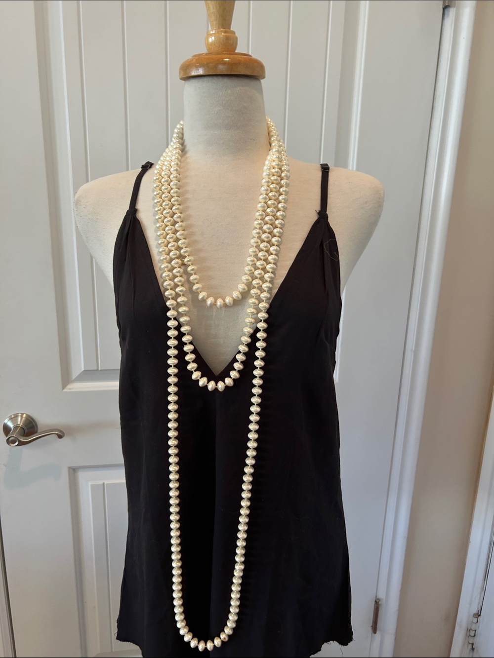 Classic Cream Pearl Necklace Set - Elegant Layered Women’s Jewelry